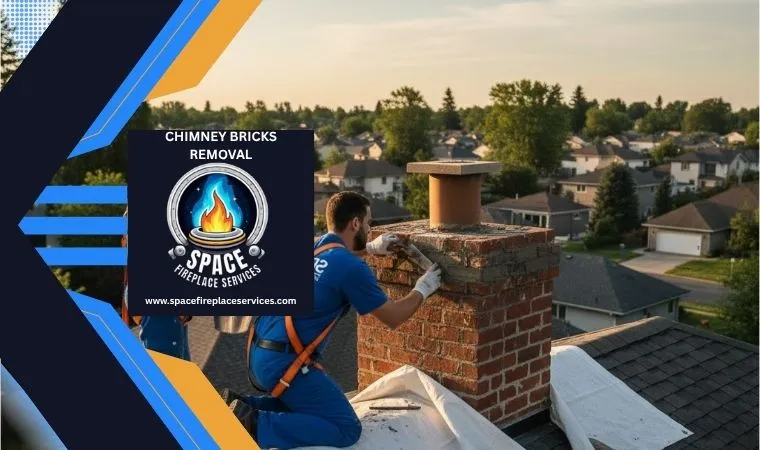 Above-Roofline Chimney Removal